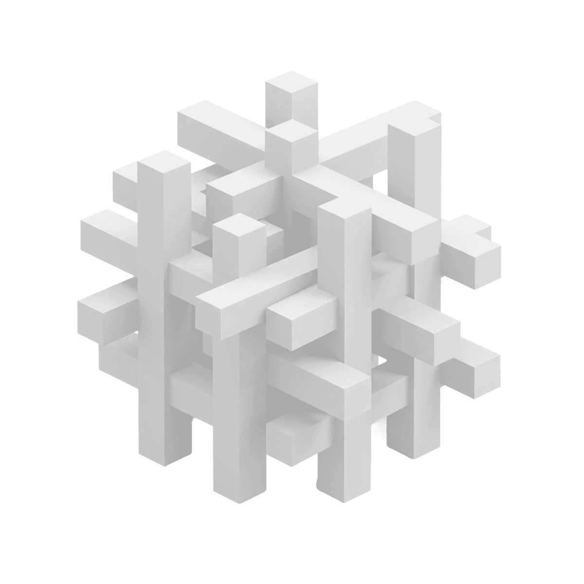 3D visualization of data fabric architecture